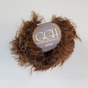 GGH Apart Yarn Heathered Brown 1 Ball 50g